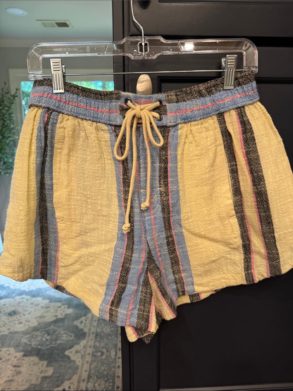Free People striped shorts